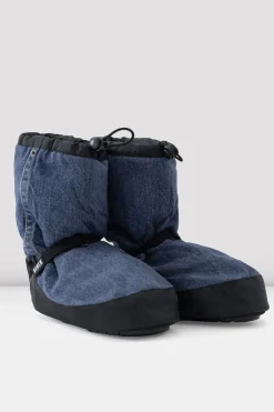 Adult Denim Multi-Function Warm Up Booties