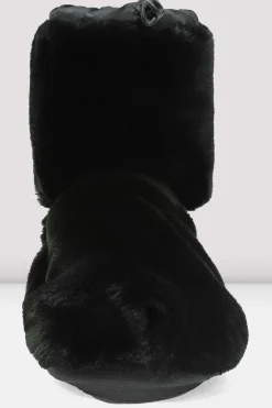 Adult Faux Fur Warm Up Booties