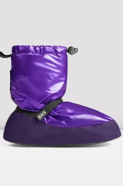 Adult Metallic Warm Up Booties