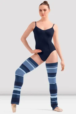 Adult Striped Leg Warmers