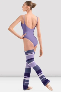 Adult Striped Leg Warmers