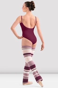 Adult Striped Leg Warmers