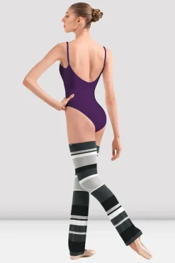 Adult Striped Leg Warmers