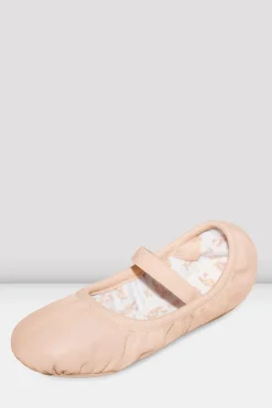 Childrens Giselle Leather Ballet Shoes