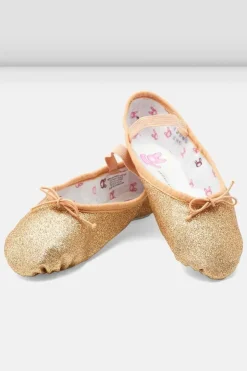 Childrens Glitterdust Ballet Shoes