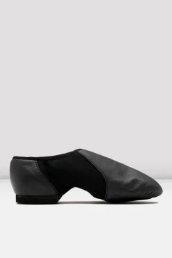 Childrens Neo-Flex Slip On Leather Jazz Shoes