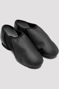 Childrens Neo-Flex Slip On Leather Jazz Shoes