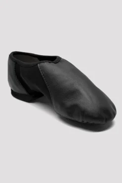 Childrens Neo-Flex Slip On Leather Jazz Shoes