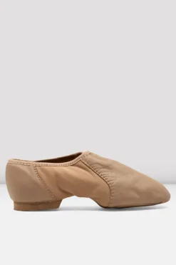 Childrens Neo-Flex Slip On Leather Jazz Shoes