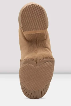 Childrens Neo-Flex Slip On Leather Jazz Shoes