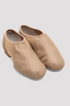 Childrens Neo-Flex Slip On Leather Jazz Shoes