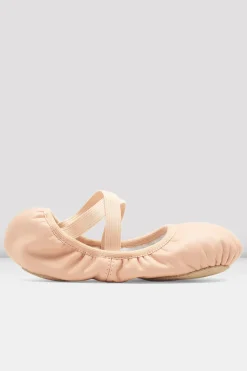 Childrens Odette Leather Ballet Shoes