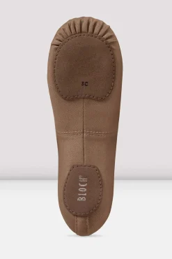 Childrens Performa Stretch Canvas Ballet Shoes