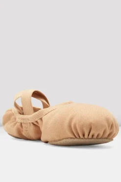 Childrens Performa Stretch Canvas Ballet Shoes