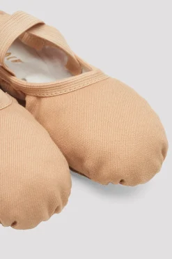 Childrens Performa Stretch Canvas Ballet Shoes