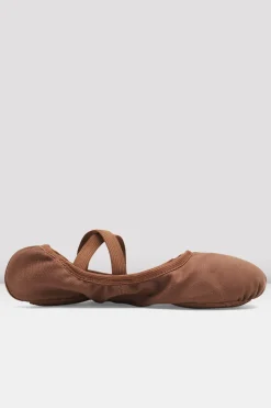 Childrens Performa Stretch Canvas Ballet Shoes