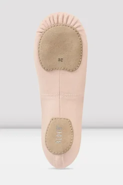 Childrens Performa Stretch Canvas Ballet Shoes