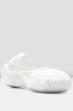 Childrens Performa Stretch Canvas Ballet Shoes