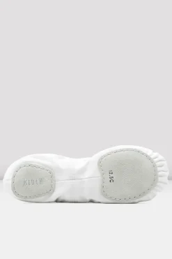 Childrens Performa Stretch Canvas Ballet Shoes
