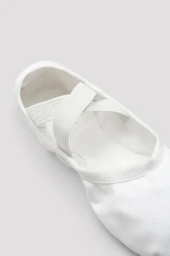 Childrens Performa Stretch Canvas Ballet Shoes