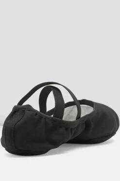 Childrens Performa Stretch Canvas Ballet Shoes
