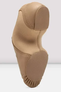 Childrens Spark Leather & Neoprene Jazz Shoes
