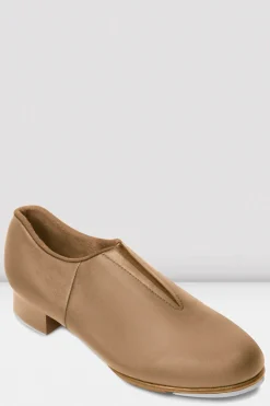 Childrens Tap Flex Slip On Leather Tap Shoes