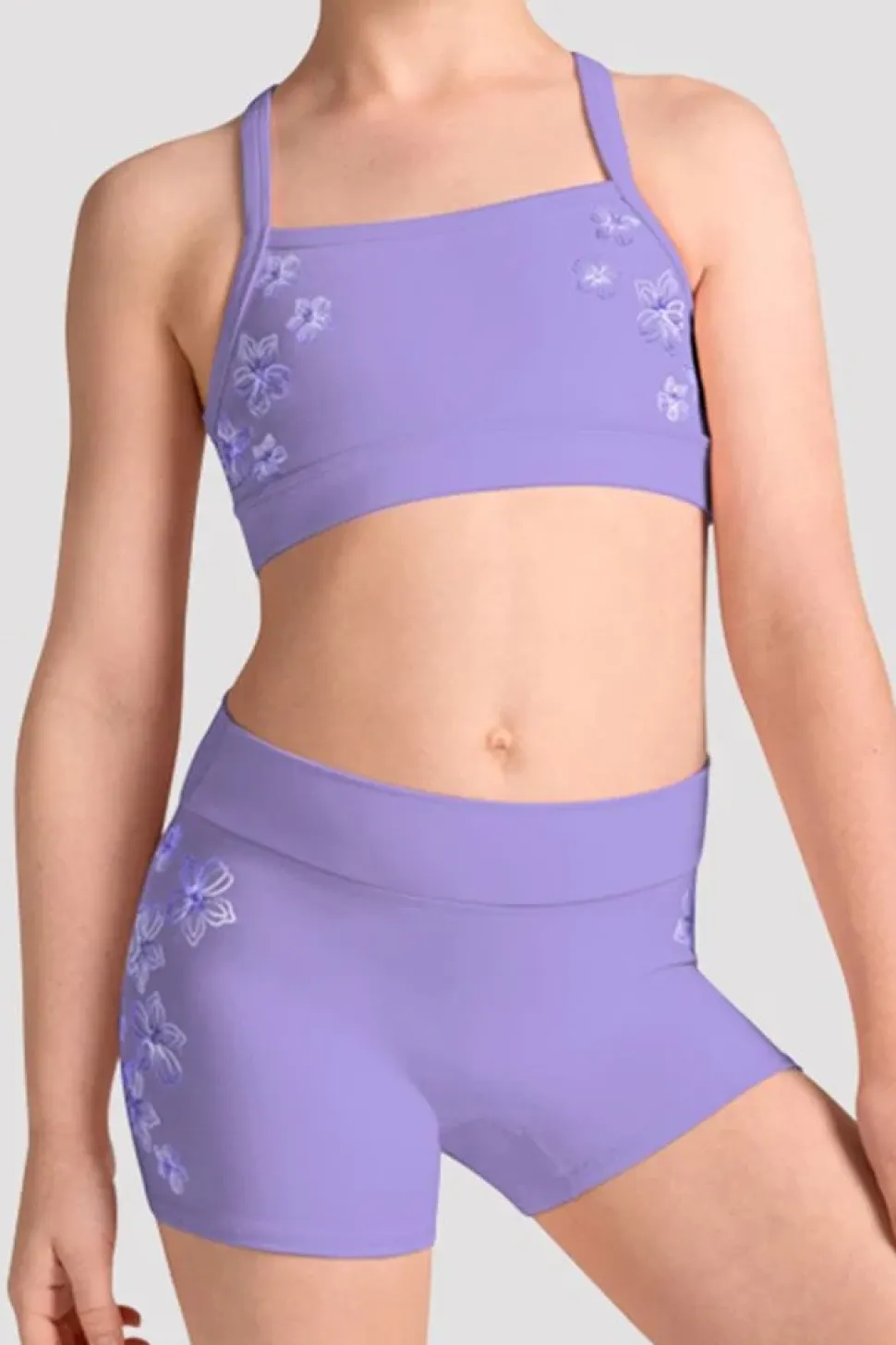 Girls Alexandra Floral Short
