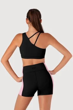 Girls Arch Contrast Rib Short