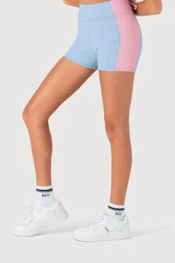 Girls Arch Contrast Rib Short