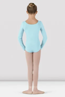 Girls Basic Long Sleeve Leotard