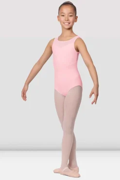 Girls Boutique Mesh Bodice Leotard