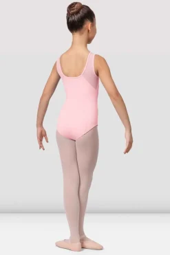 Girls Boutique Mesh Bodice Leotard