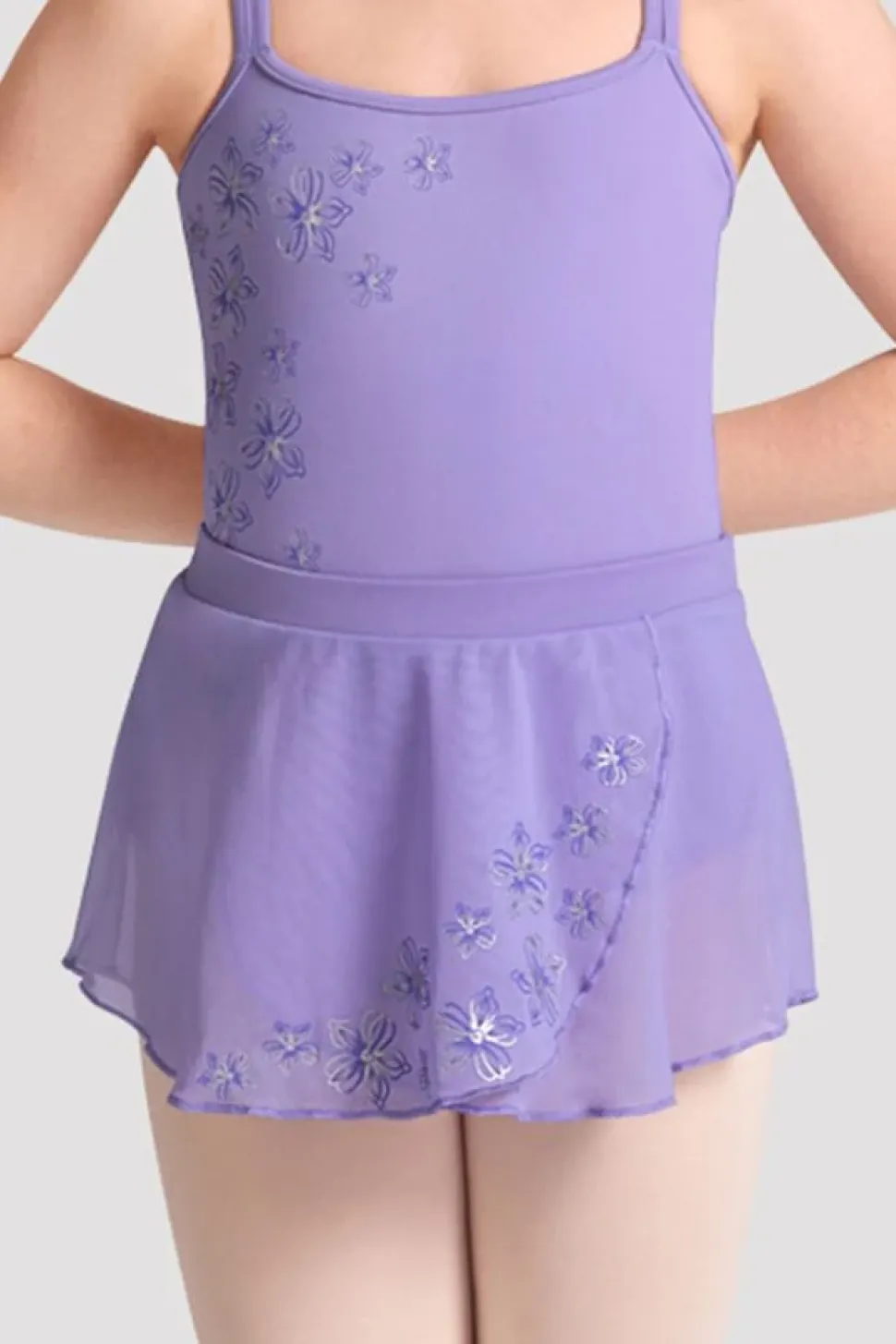 Girls Claire Mesh Wrap Skirt