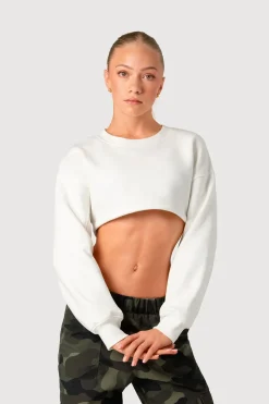 Girls Cropped Bolero Sweat Top