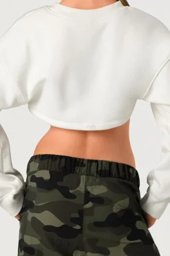Girls Cropped Bolero Sweat Top