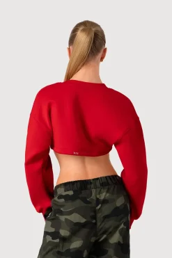 Girls Cropped Bolero Sweat Top