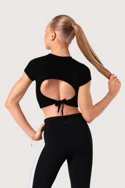Girls Cut Out Crop Top