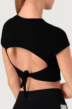 Girls Cut Out Crop Top