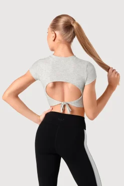 Girls Cut Out Crop Top