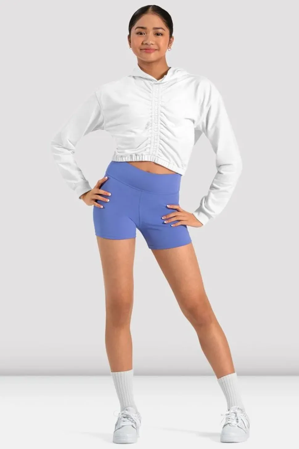 Girls Freestyle Rhythm Cropped Hoodie
