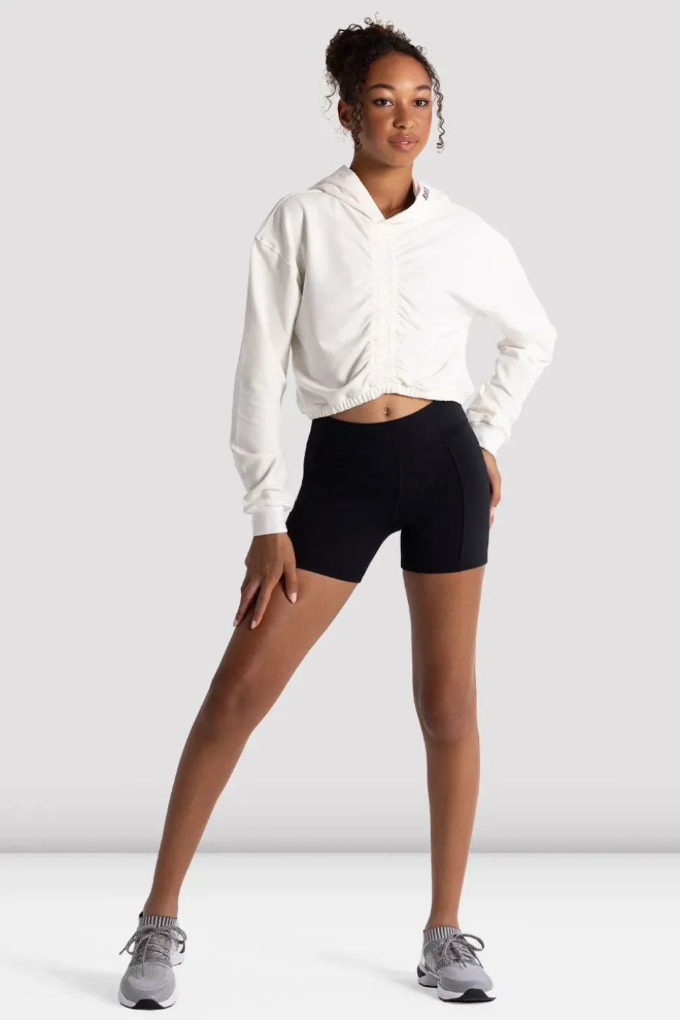 Girls Freestyle Rhythm Cropped Hoodie