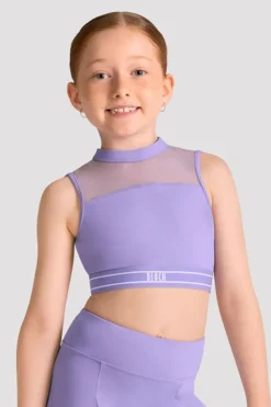 Girls Henny Open Back Crop Top