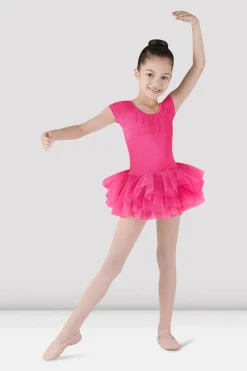 Girls Ife Heart Back Tutu Leotard