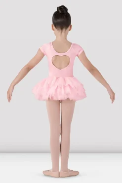 Girls Ife Heart Back Tutu Leotard