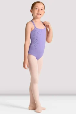 Girls Jade Cross Back Leotard