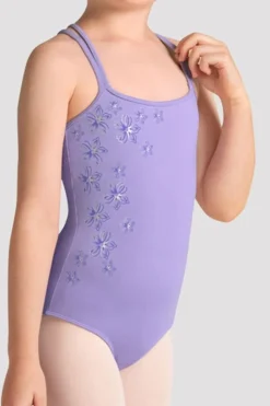 Girls Jade Cross Back Leotard