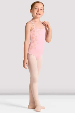 Girls Jade Cross Back Leotard
