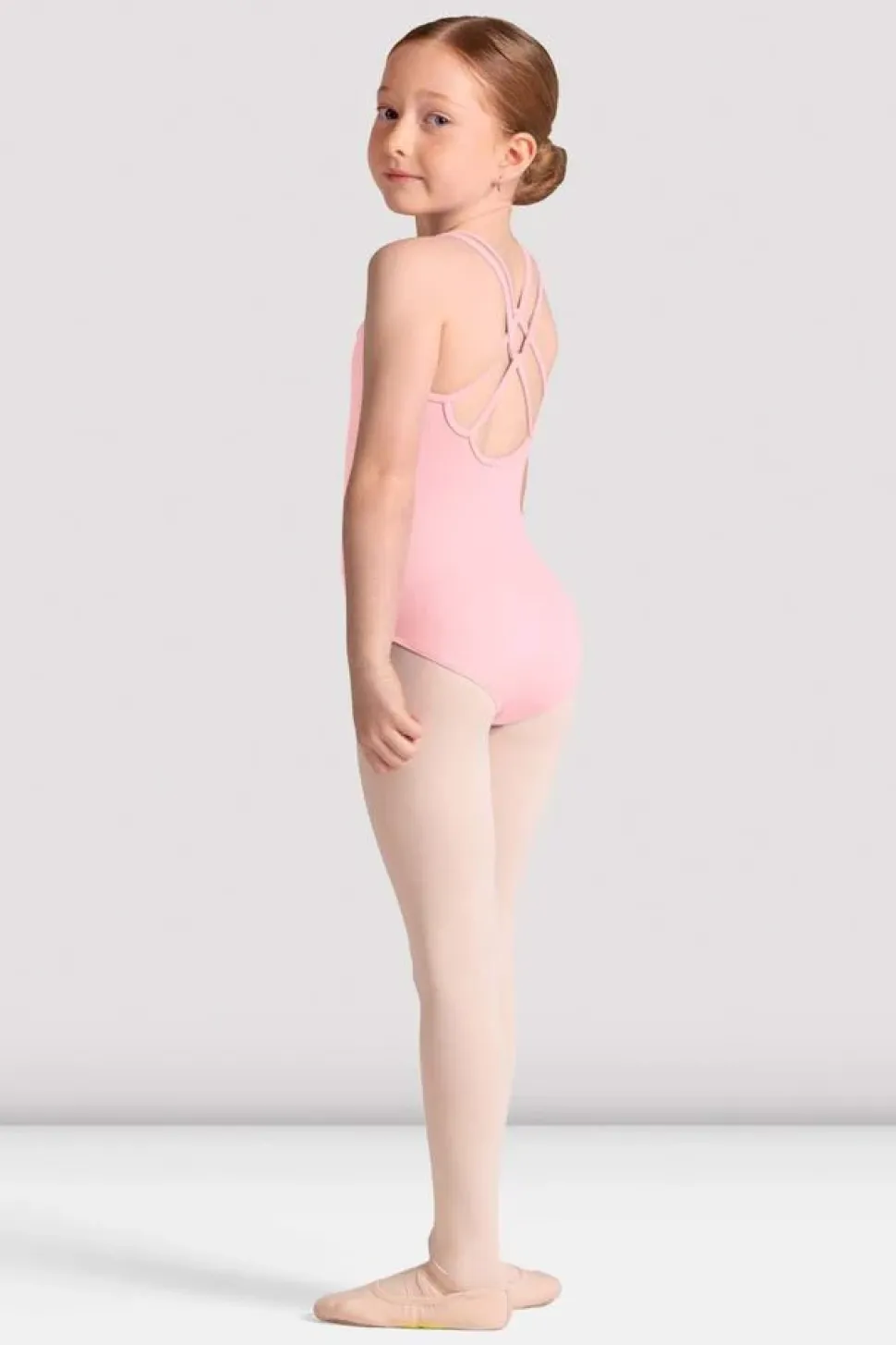 Girls Jade Cross Back Leotard