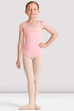 Girls Logan Cap Sleeve Leotard